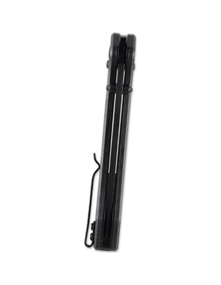Cuchillo de bolsillo EMHTiii D2 plegable 7.99 cm negro