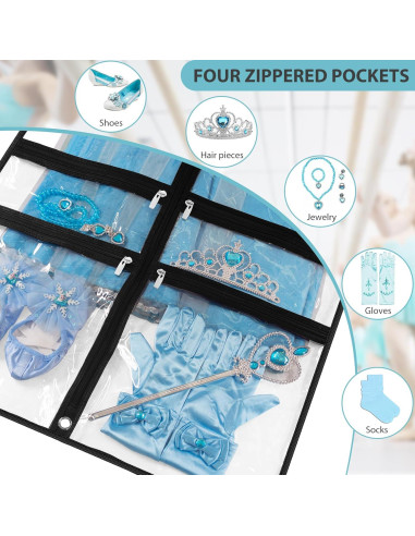 Bolsas de Vestuario Transparentes SLEEPING LAMB 6 Paquetes 101.6 cm