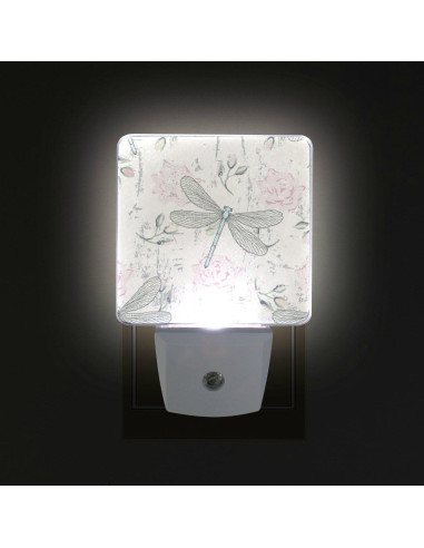 Lámpara de Noche LED SYCEES con Sensor de Luz 2-Pack 0.5W