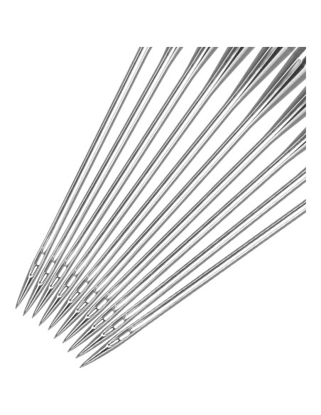 50 Agujas de Máquina de Coser Brother Tamaño 75/11 para Bordado