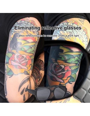 Luz de Tatuaje LED MK TATTOO con Control Remoto 144 Perlas