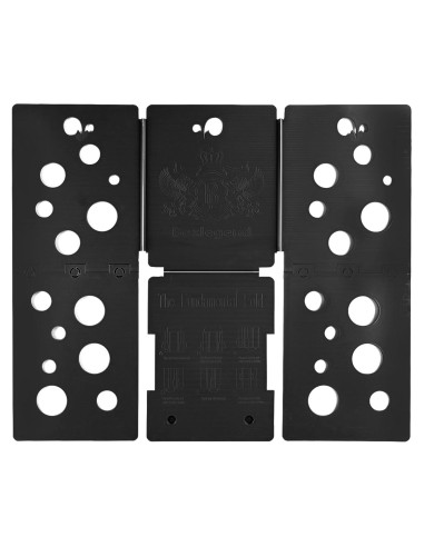 Tablero Doblador de Camisetas BoxLegend V5 - Plástico Negro