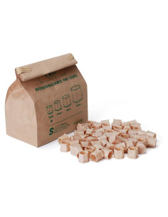 Tazas de Tinta para Tatuajes INKin 10mm Biodegradables 200Pcs