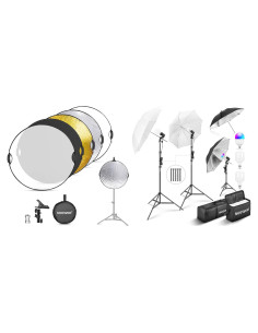 Reflector de Luz 5 en 1 NEEWER RF-80II 80cm con Kit de Iluminación