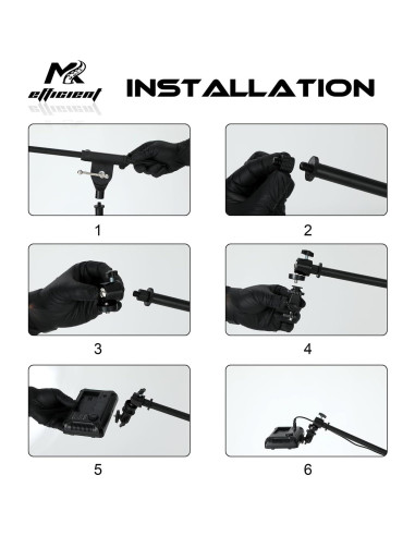 Luz de Tatuaje LED MK TATTOO con Control Remoto 144 Perlas