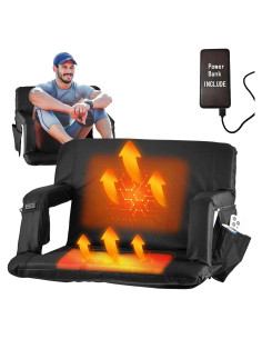 Silla de Grada Calentada Leanandrio NH-JX 10,000mAh Plegable