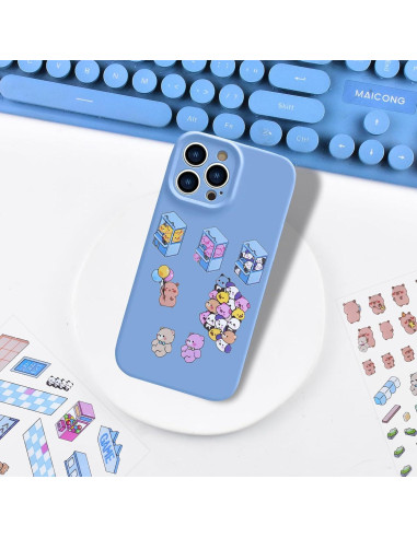 5 Sets de Pegatinas 3D Capybara HOMICO - Mini Casa DIY