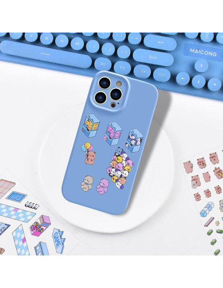 5 Sets de Pegatinas 3D Capybara HOMICO - Mini Casa DIY