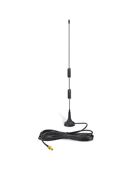 Antena de Radio Bingfu SMA Femenina 8dBi VHF UHF 3m