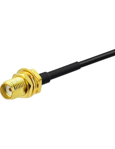 Antena de Radio Bingfu SMA Femenina 8dBi VHF UHF 3m