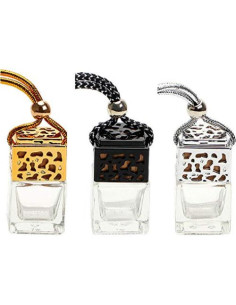 ConStore 5 Botellas Difusoras de Perfume 8ml Vidrio Negro 2