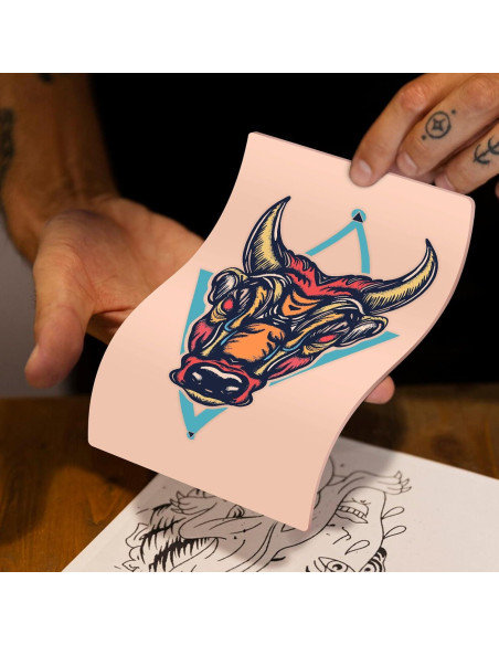 Piel Falsa de Tatuaje Sintética 3mm KTKAJW - 4 Piezas