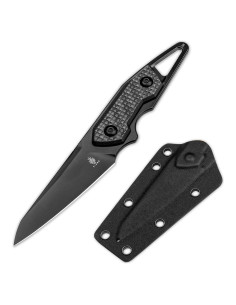 Cuchillo de hoja fija Kizer Groom D2 7.82 cm con funda