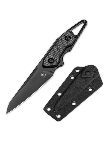 Cuchillo de hoja fija Kizer Groom D2 7.82 cm con funda Cuchillo de hoja fija Kizer Groom D2 7.82 cm con funda