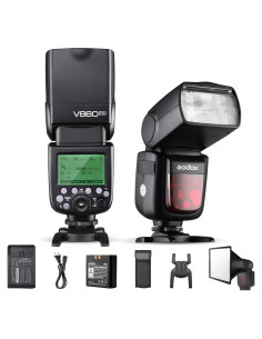 Flash Godox V860II-S TTL para Sony, GN60, Batería Li-ion