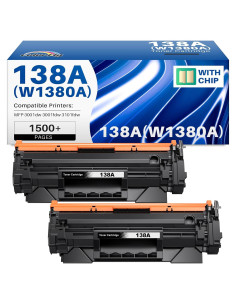 Cartucho de Tóner 138A Colorfly Negro para HP Pro 3001dw