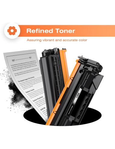 Cartucho de Tóner 138A Colorfly Negro para HP Pro 3001dw