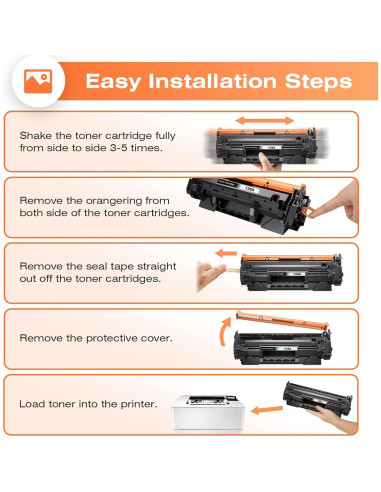 Cartucho de Tóner 138A Colorfly Negro para HP Pro 3001dw