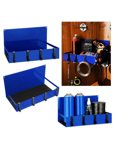 Paquete de 3 Organizadores Magnéticos Lineshading Azul 9.07 kg