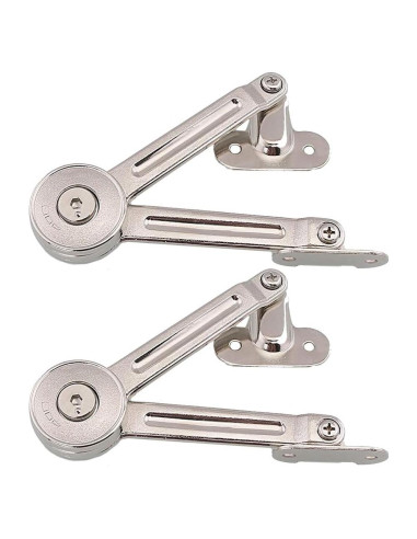 Soporte de Bisagra de Puerta Qrity - 2 Piezas - 20kg - Ajustable