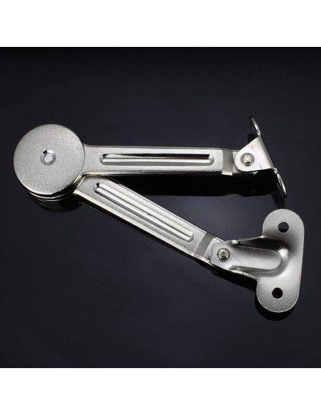 Soporte de Bisagra de Puerta Qrity - 2 Piezas - 20kg - Ajustable