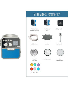 Kit de Iluminación Fotográfica Mini Max-X Harlowe 40W Bi-Color 2
