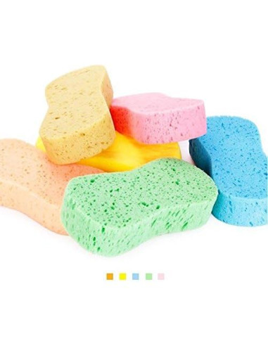 Esponjas Lantee Extra Grande - Paquete de 5 para Lavado y Limpieza