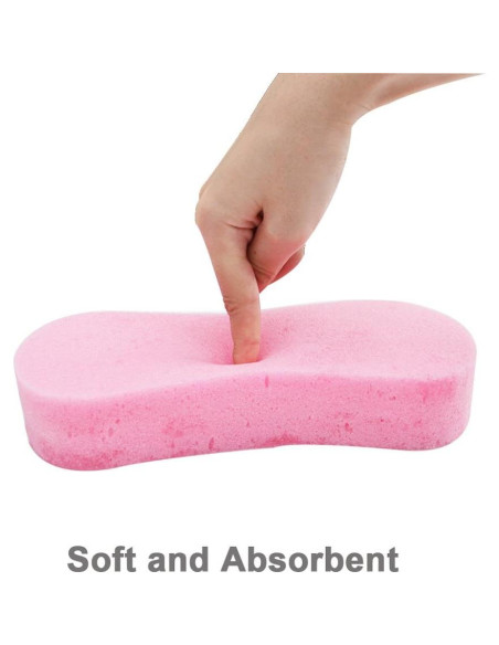 Esponjas Lantee Extra Grande - Paquete de 5 para Lavado y Limpieza