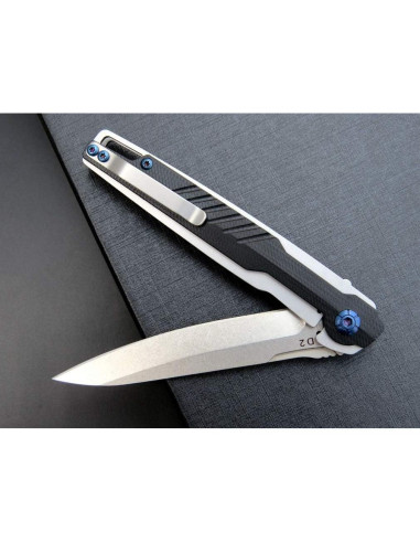 Cuchillo Plegable Eafengrow EF942 EDC Acero D2 Mango G10 8.4cm