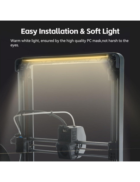 Kit de Luz LED UniTak3D para Impresora 3D Ender-3 V3 24V 5W