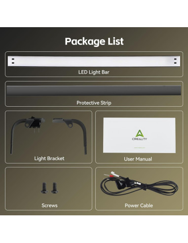 Kit de Luz LED UniTak3D para Impresora 3D Ender-3 V3 24V 5W