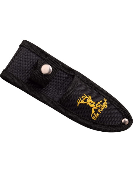 Cuchillo Fijo Elk Ridge ER-562 Acero Inoxidable 7.62 cm Madera