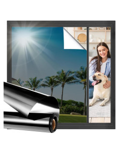 Película de Privacidad Viseeko 44.5x200 cm Reflectante UV