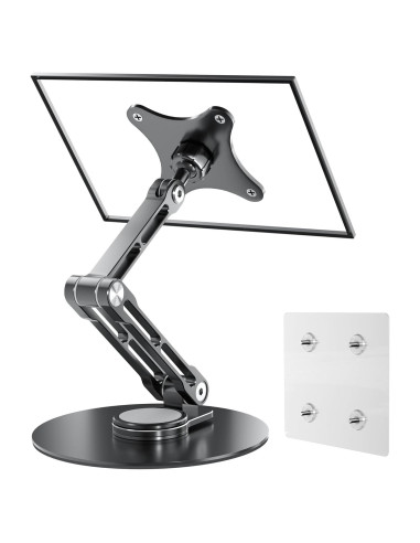 Soporte de Monitor Plegable WEARSON VESA 75mm 1.5kg Negro