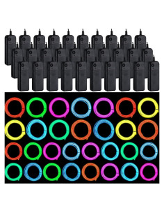 30 Luces Neón EL Wire 2m Cortables Retisee - 10 Colores