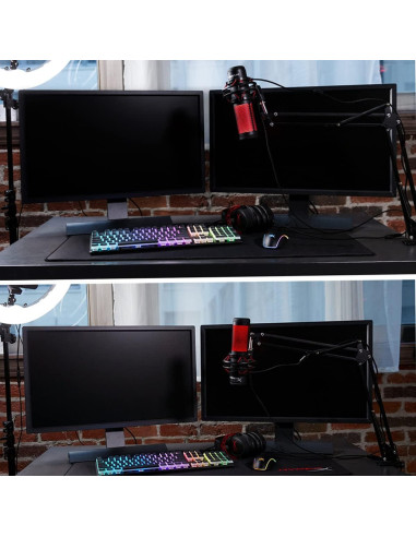 Soporte de Micrófono Ajustable YUZUHOME para Hyperx Quadcast S