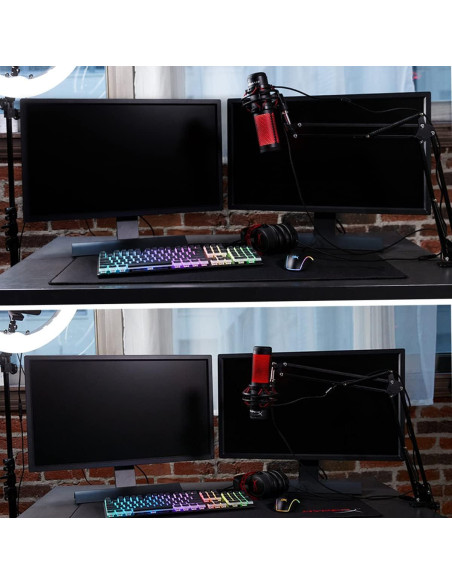 Soporte de Micrófono Ajustable YUZUHOME para Hyperx Quadcast S