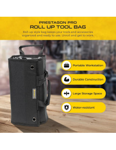 Organizador de Herramientas Plegable Prestagon RTB001EMB 7 Bolsillos 2