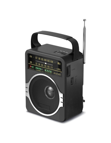 Radio Portátil AM FM Bluetooth 5.0 JEUJUG JEU-BT1622 5W