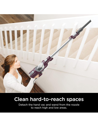 Aspiradora de varilla Shark HZ702 PowerFins HairPro 680W