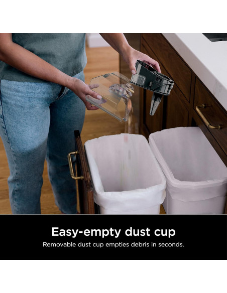 Aspiradora de varilla Shark HZ702 PowerFins HairPro 680W