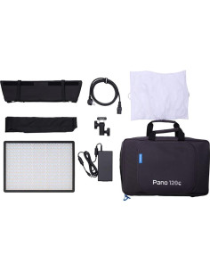 Panel LED Amaran Pano 120c 120W RGBWW Portátil 1.6kg 2