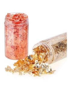 Copos de Oro y Cobre Shynek para Resina 3g - Manualidades