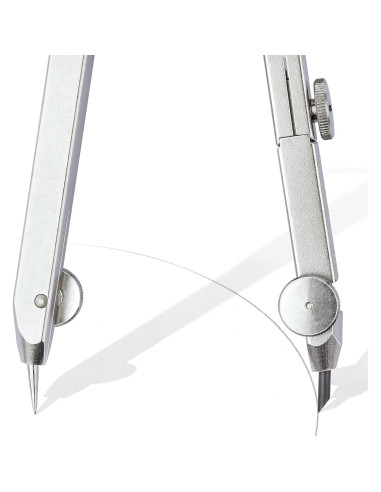 Set de Compás Metálico 6" STAEDTLER con Adaptador y Lápices