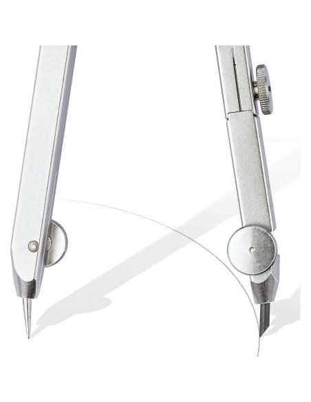 Set de Compás Metálico 6" STAEDTLER con Adaptador y Lápices