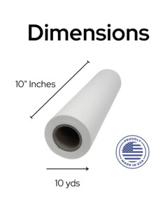 Estabilizador de Bordado Autoadhesivo H.B.I. 25.4 cm x 9.14 m 2