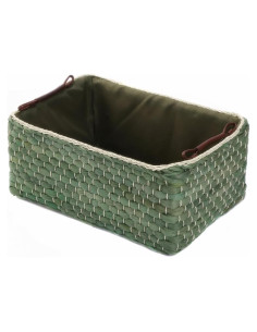 Caja de Almacenamiento Pequeña KINGWILLOW Verde 32x22x14 cm