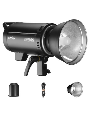 Flash de Estudio Godox DP800III 800Ws Inalámbrico 5600K