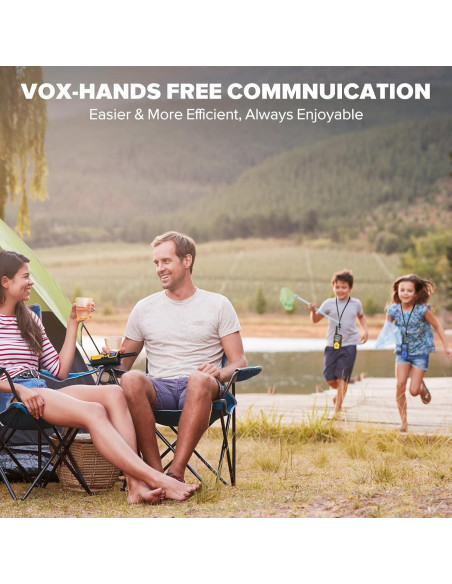 Walkie Talkies WisHouse M9 Recargables 2 Vías para Niños y Adultos