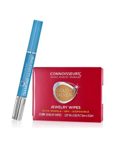 Limpiador de Joyería Connoisseurs Dazzle Stik + Toallitas